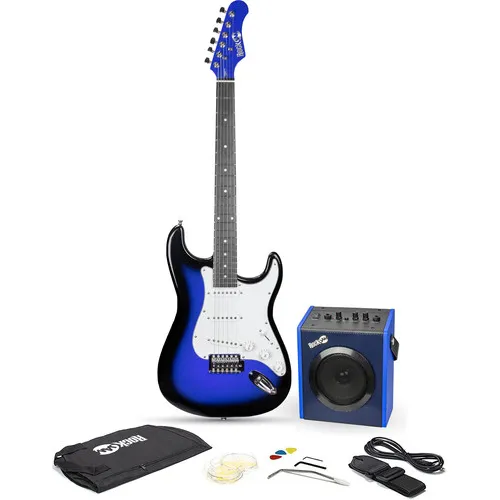 Rockjam Electric Guitar Kit (blue)
