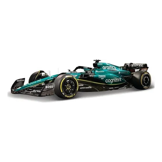 Bburago Miniatura Alonso F1 2023 Aston Martin Amr23 1:43 Cor Verde