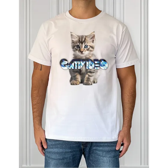 Remera Gativideo - Calidad Premium