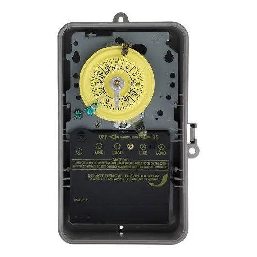 T103pmx Intermatic Temporizador Diario 125v 40a 2 Man T103p