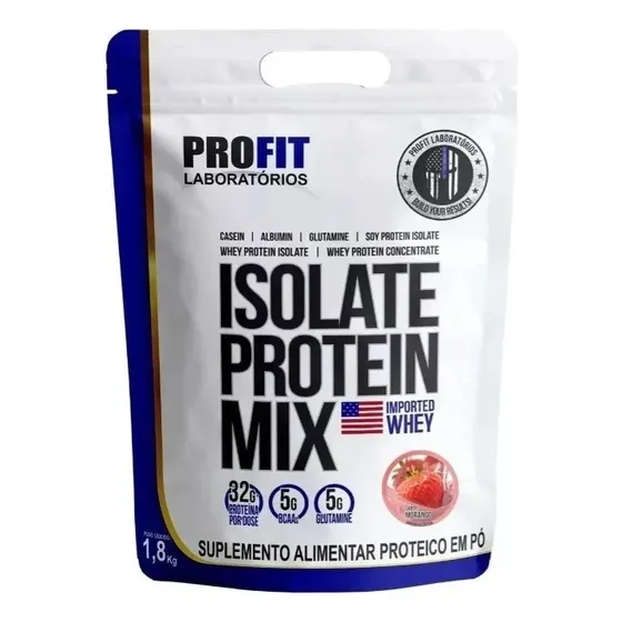  Whey Isolate Protein Mix Profit Bolsa 1.8 Kg Importado Usa 