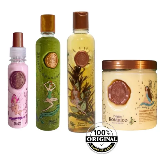 Ritual Botánico Crecimiento E Hidratación X 4 Productos