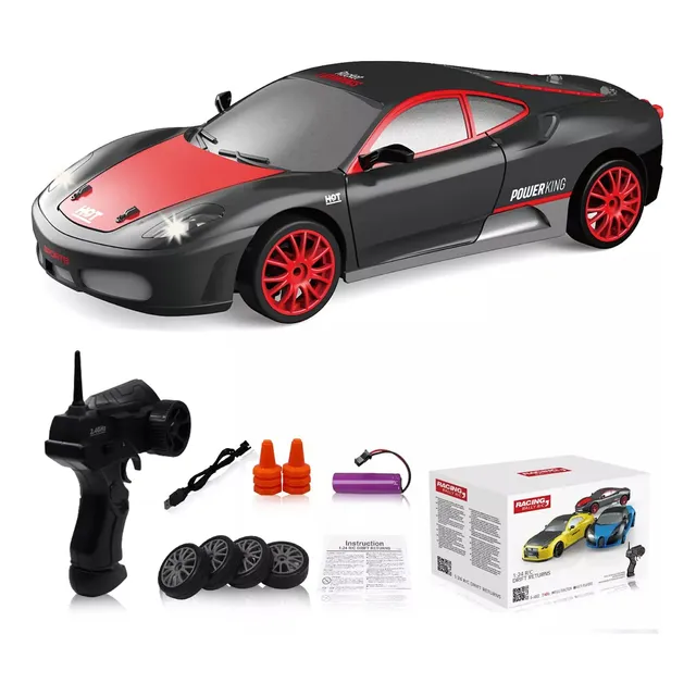 Auto Drift Rc De 2.4 G, 4wd, Coche De Drift, Juguete, Contro