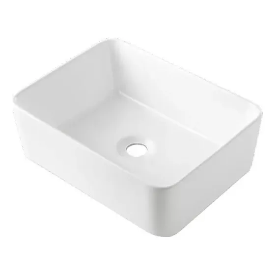 Lavamanos Rectangular De Sobreponer