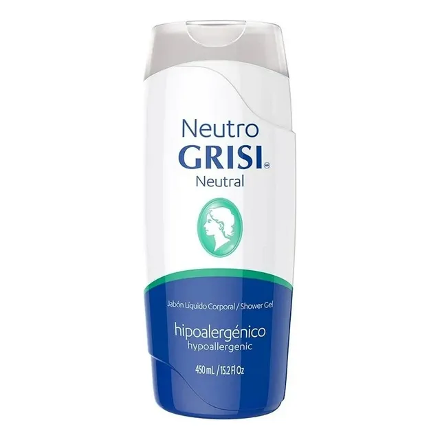 Jabón Líquido Corporal Grisi Neutro Hipoalergénico 450 Ml