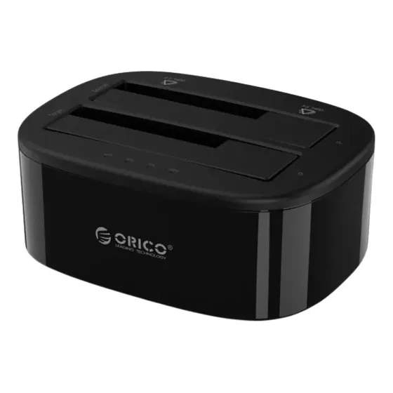 Lector Usb 3.0 Doble Para Disco Duro 2.5 Y 3.5 Ssd Hdd