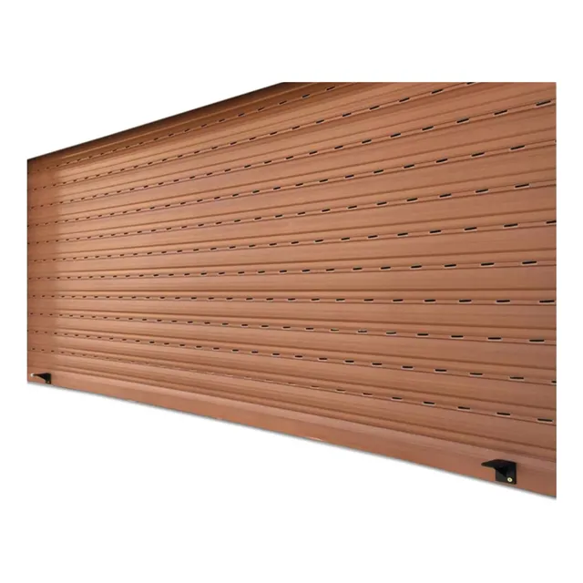 Cortina De Enrollar De Pvc Símil Madera Super Reforzado