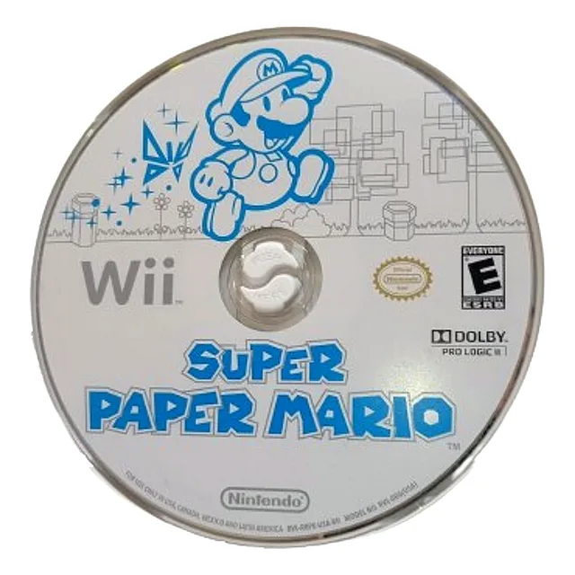 Super Paper Mario Nintendo Wii (Reacondicionado)