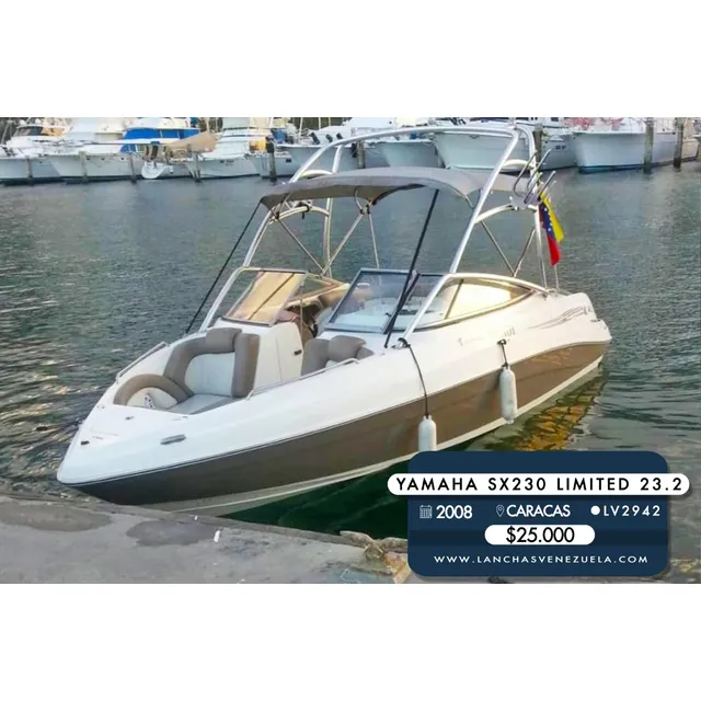 Lancha Yamaha Sx230 Limited 23.2 Lv2942