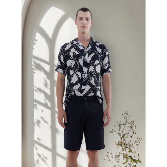 Bermuda Para Hombre  Marca Seven En Color Negro #45100675