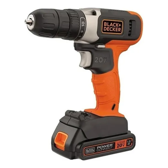 Taladro Atornillador 3/8 20v (1 Carg. 1 Bat) Black & Decker 