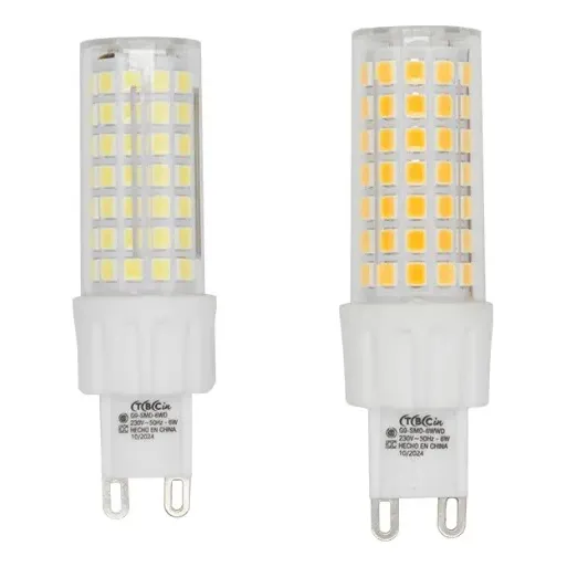 Lampara Bipin 6w Led G9 220v Cálida / Fría Dimerizable Tbcin