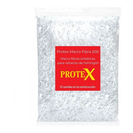 Macrofibras Sintéticas Para Refuerzo De Hormigón X 6kg