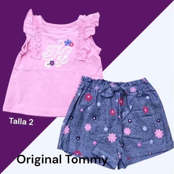 Tommy Hilfiger Conjunto Para Niñas