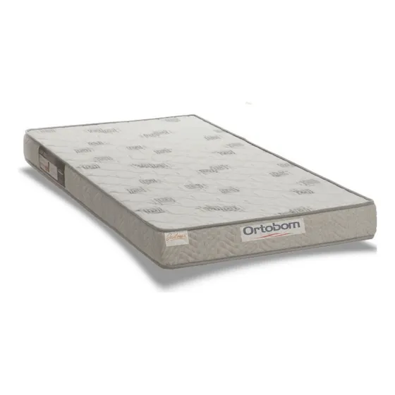Colchão Light D23 Solteiro (78x188x12) - Ortobom Cor Cinza