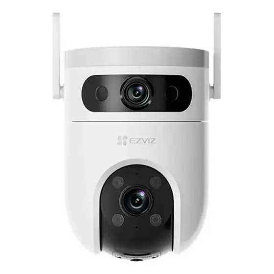 Cámara De Seguridad Wifi Doble Lente Ezviz H9c Dual 3k 5MP+5MP, Color Blanco | Cuotas sin interés