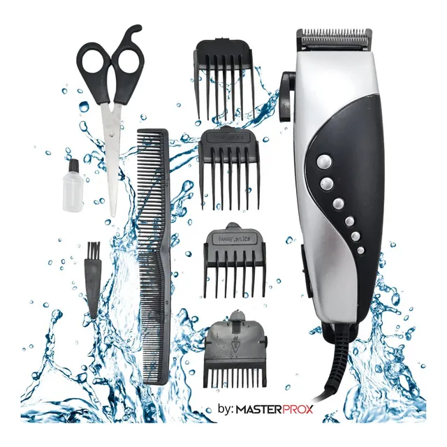 Cortapelos Maquina De Cabello Profesional 8 Piezas By Master Prox®