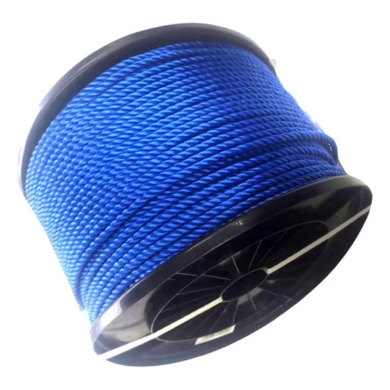 Cuerda De Nylon 10mm Rollo 150mt Color Azul