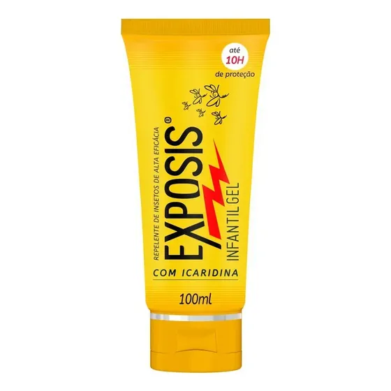 Repelente infantil Exposis gel com icaridina