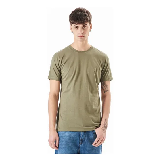 Remera Básica Slim Fit Entalladas Hombre El Don