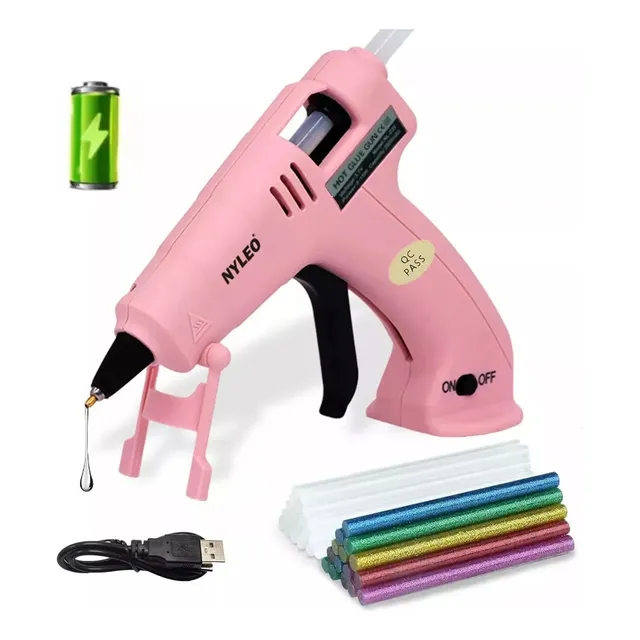 Pistola De Silicona Eléctrica E Inalámbrica Con Usb