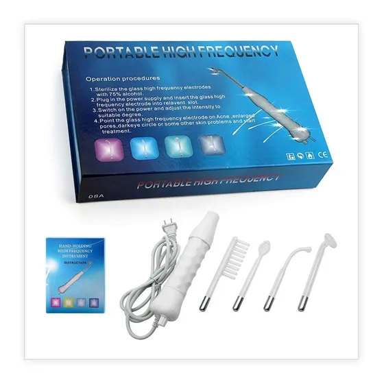 Alta Frecuencia Facial 4 Electrodos. Tienda Fisica Garantia 