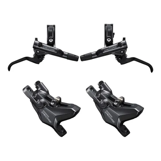 Freio Hidraulico Shimano Deore M6120 4 Pistões D03s Resina
