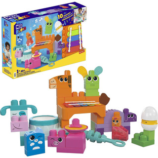 Set De Juguetes Building Blocks Mega Bloks Fisher-price Musi Set De Juguetes Building Blocks Mega Bloks Fisher-price Musi