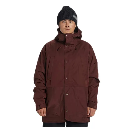 Campera Dc  Hombre Tundra - Bordo Blw