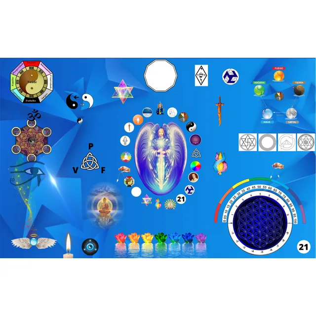 Mesa Radiônica São Miguel Arcanjo Pvc + Curso Completo