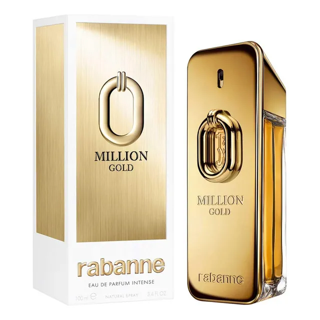 Paco Rabanne Million Gold Intense Edp Hombre 3.4 Oz Spray