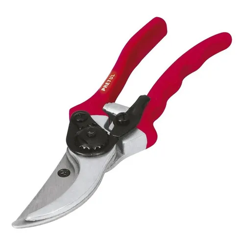 Tijera Para Podar 8'' Cuerpo En Aluminio Pretul 23103 Color Rojo