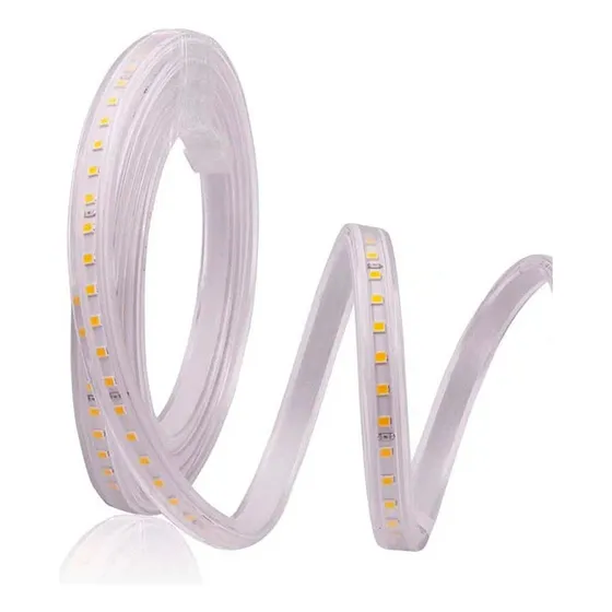 Cinta Tira Led 220v  Calida1 M Resiste Agua 14.4w Luz Calida