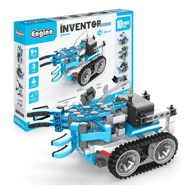 Engino - Juguetes Stem De Inventor, Ginobot