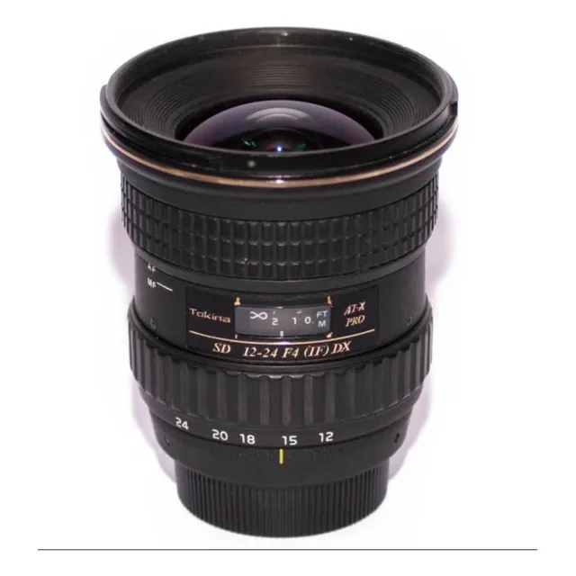 Gran Angular Tokina 12-24mm Para Nikon Nikon F Negro