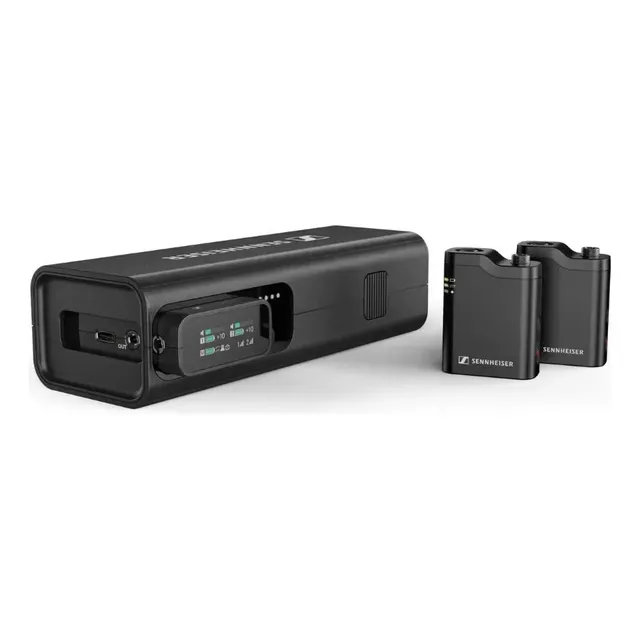 Microfone Sem Fio Sennheiser Profile Wireless 2ch Set 70026 Preto