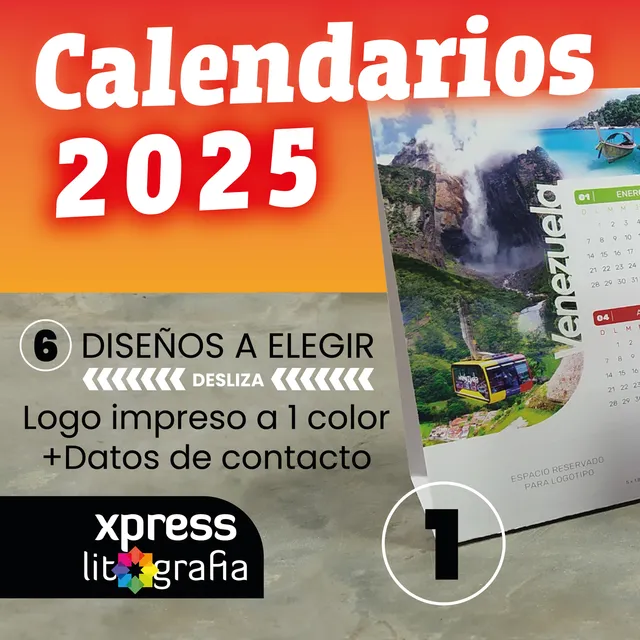 Calendario Semana Santa 2025 Venezuela MercadoLibre 📦