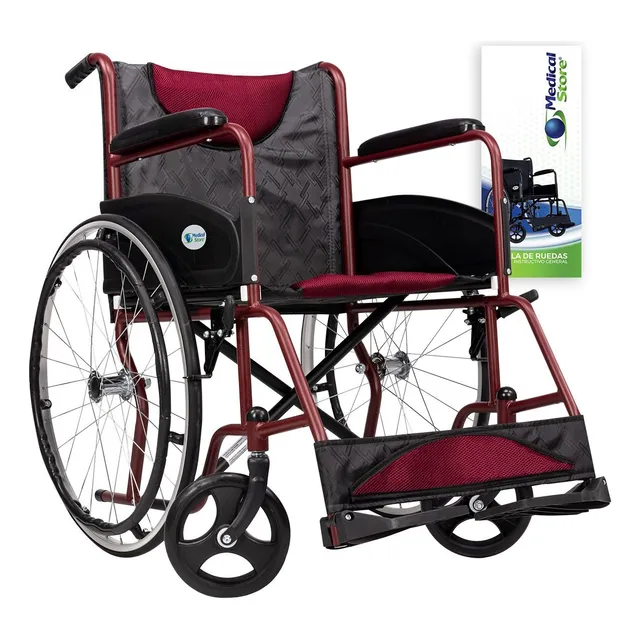Silla De Ruedas 16 Compacta Ligera Plegable