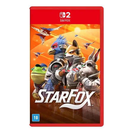Star Fox Switch 2 Br Midia Fisica Nacional