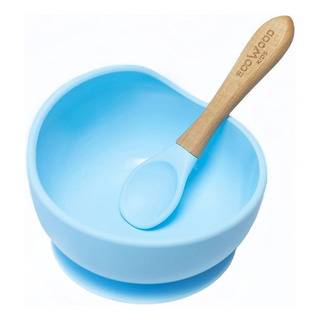 Juego De Tazón Y Cuchara De Silicona Con Ventosa Para Bebés Juego De Tazón Y Cuchara De Silicona Con Ventosa Para Bebés