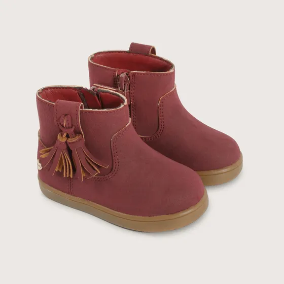 Bootie Colección Niñas Rojo Opaline