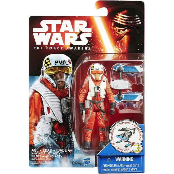 Star Wars The Force Awakens Piloto X-wing Asty
