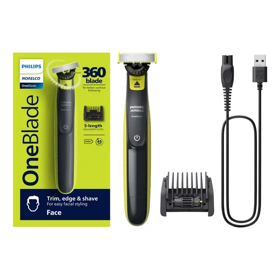 Afeitadora Oneblade Philips Norelco 360 Blade Recargable 