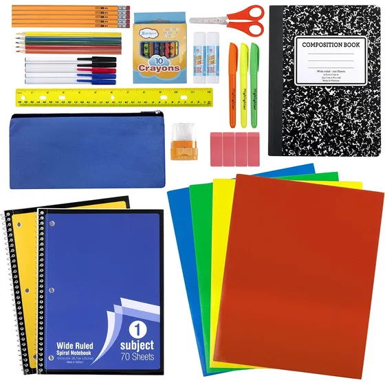 Kits Escolares Para Niños Incluye Carpetas Cuadernos Y Más
