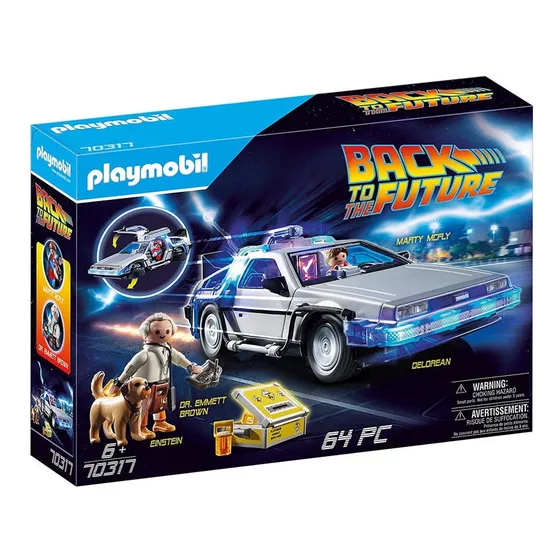 Playmobil Volver Al Futuro Delorean Set Vehiculo Y 2 Figuras