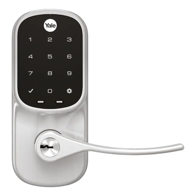 Cerrojo Digital Con Manija Yrl226 Yale (código Y Llave)