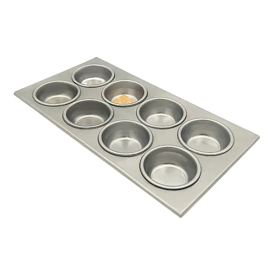 Bandeja Para Ponqués 8 Cav, Marca Alum Ware.