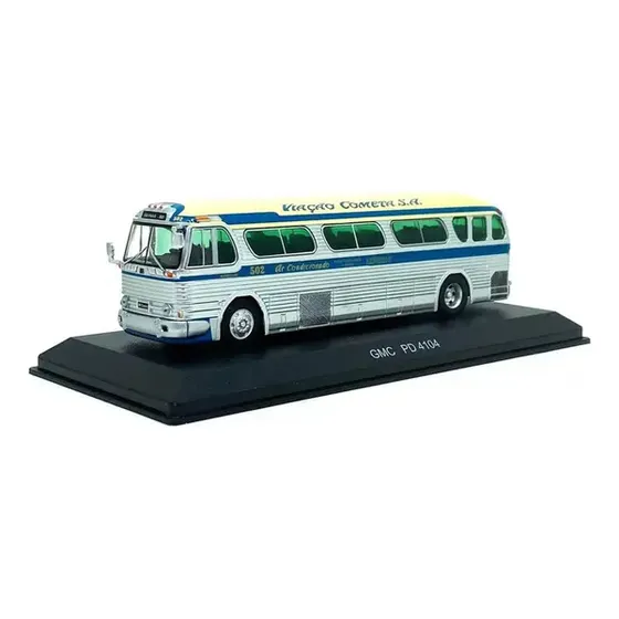 Miniatura Br Classics Onibus Viação Cometa S A Gmc Pd 4104