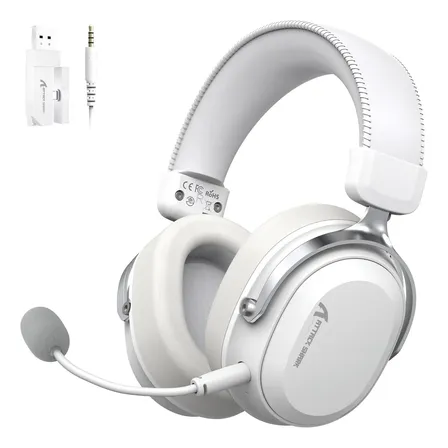Headset Gamer Sem Fio Attack Shark L30 Pro Branco