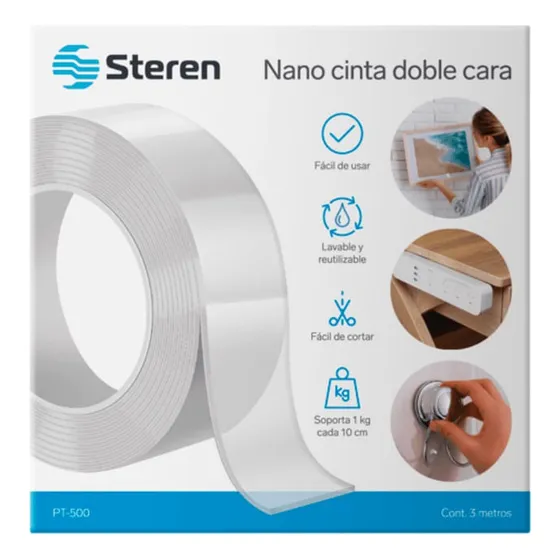 Cinta Nanostick Doble Cara 3m Ref. Pt-500